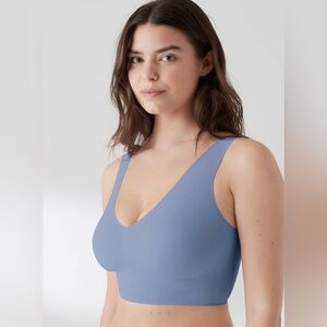True Body V-Neck Bra in Periwinkle 🩵🤍💜